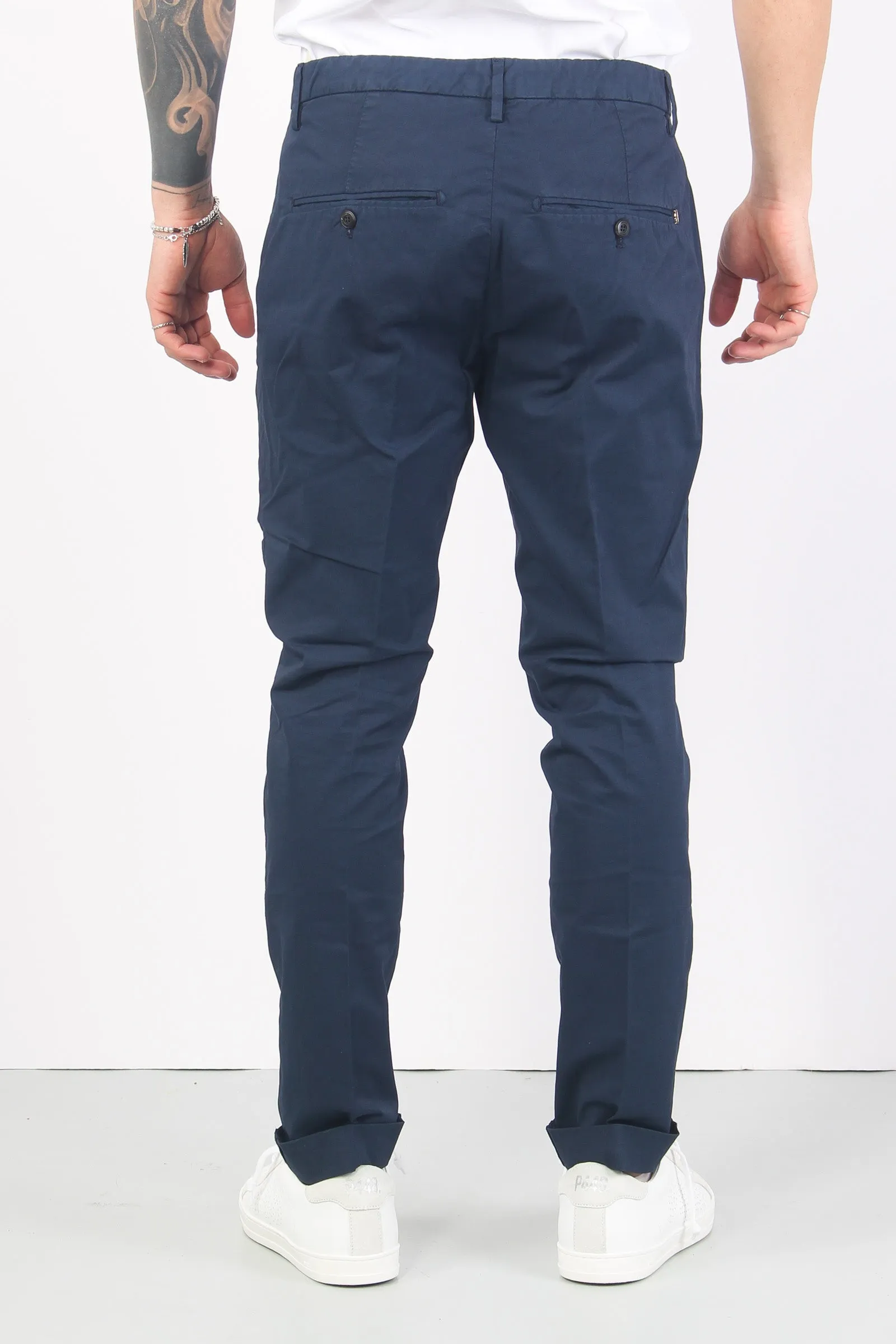 Gaubert Pantalone Chino Blu