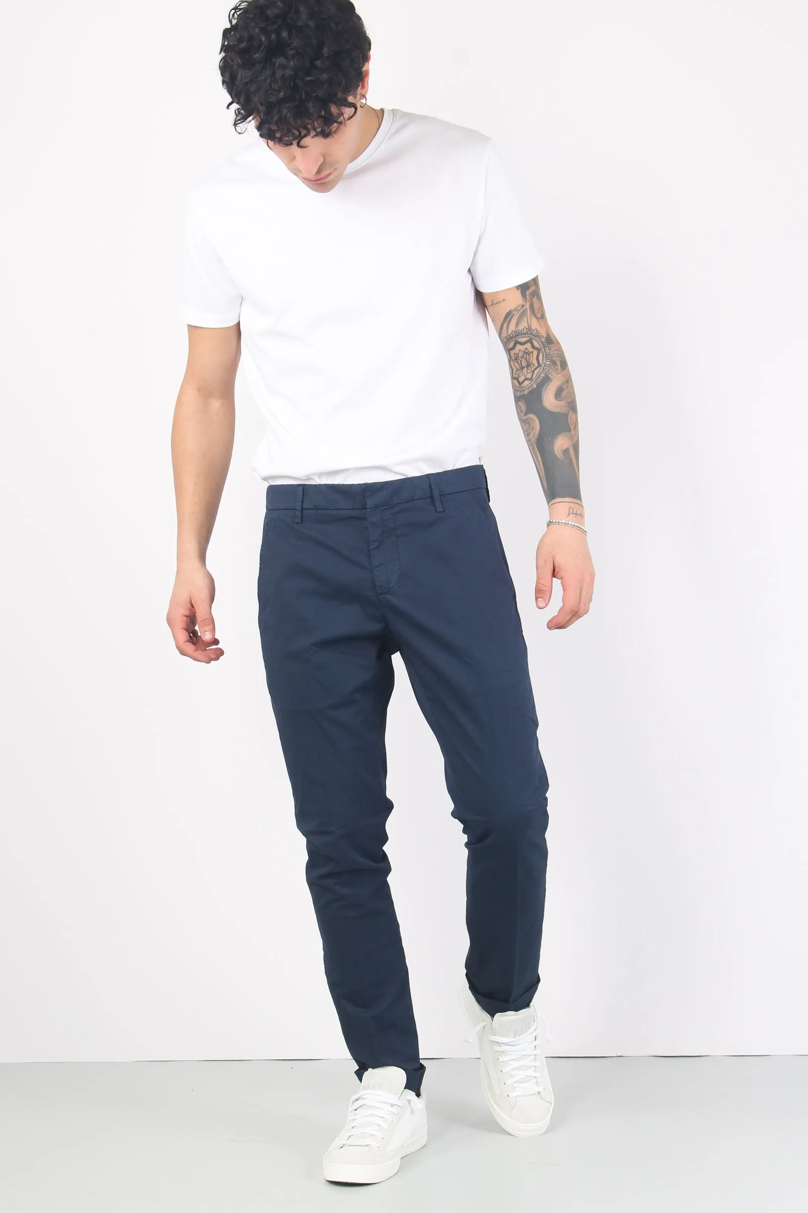 Gaubert Pantalone Chino Blu