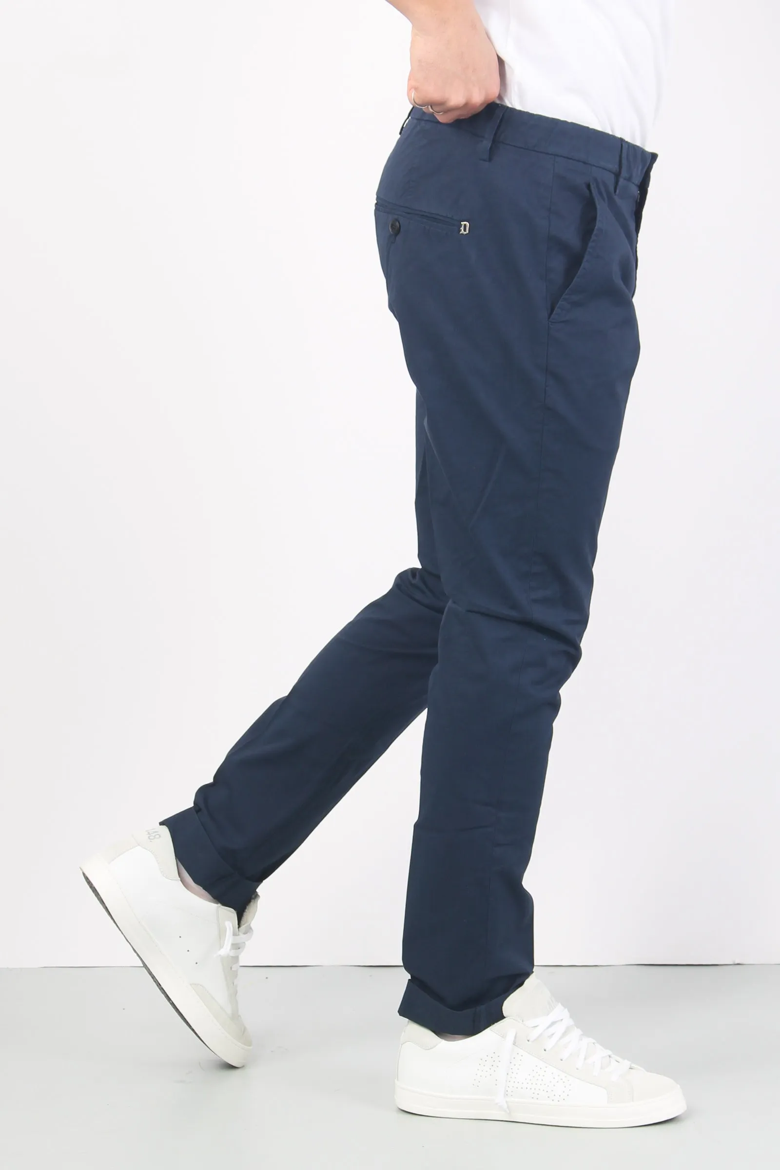 Gaubert Pantalone Chino Blu