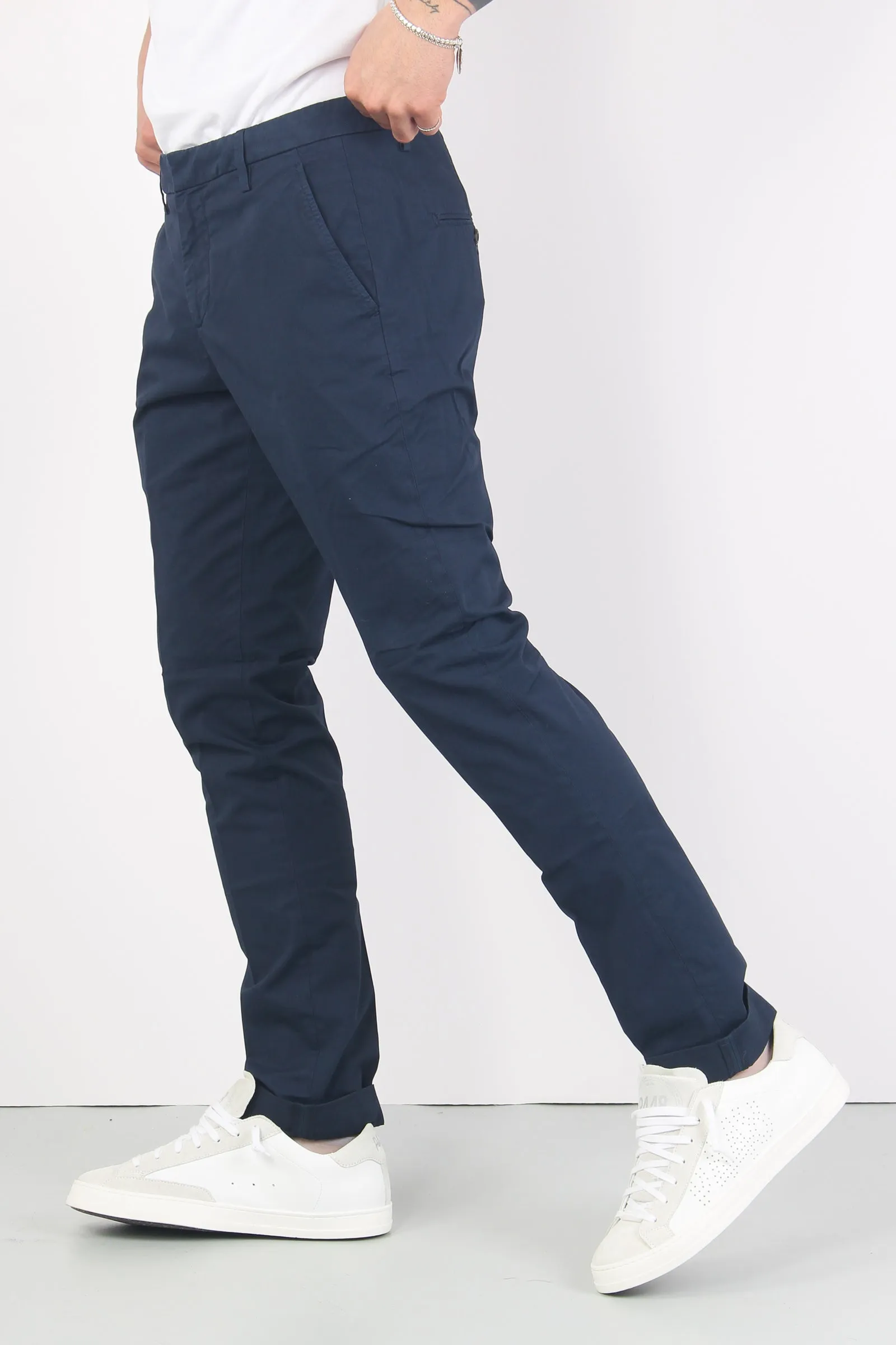 Gaubert Pantalone Chino Blu