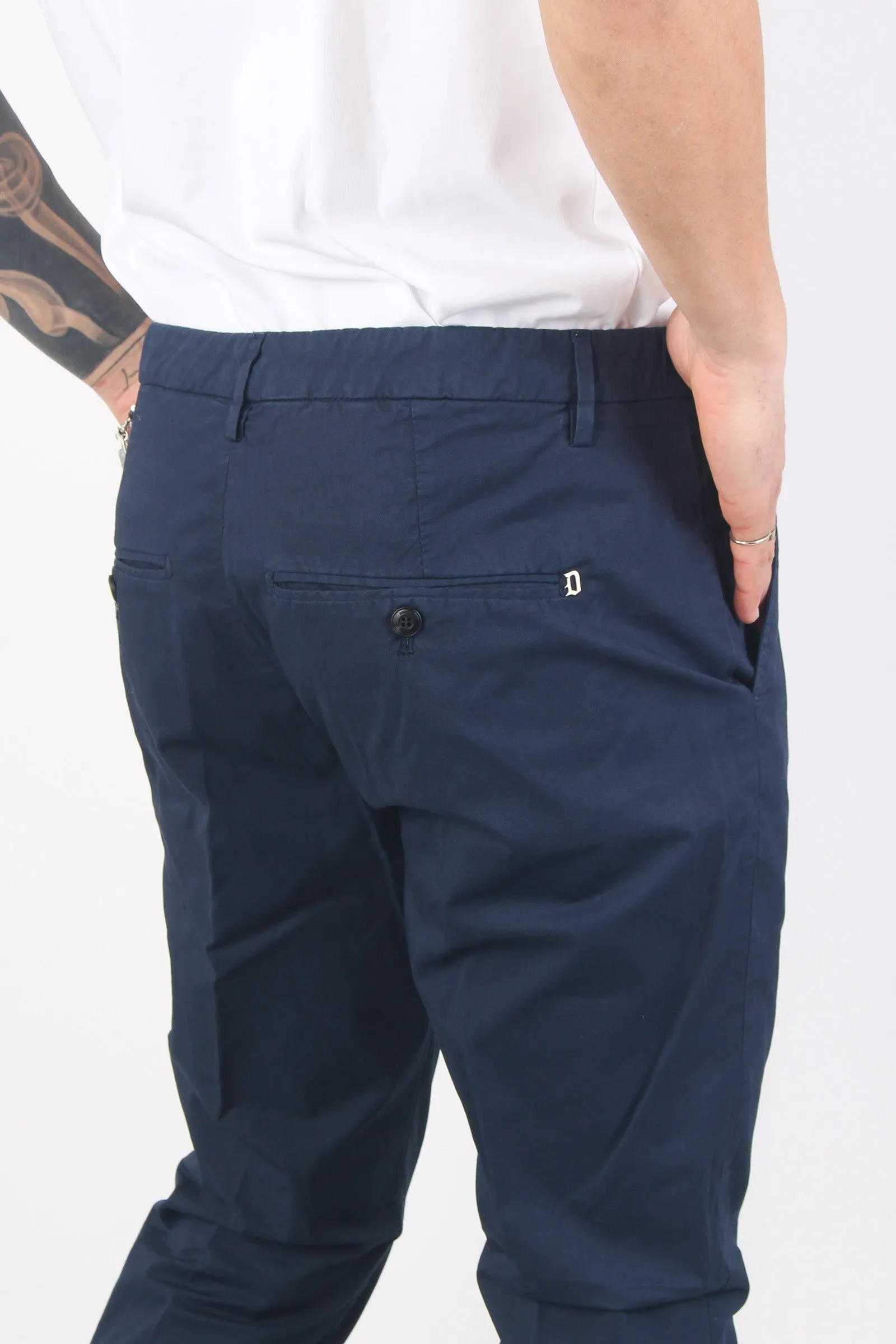 Gaubert Pantalone Chino Blu