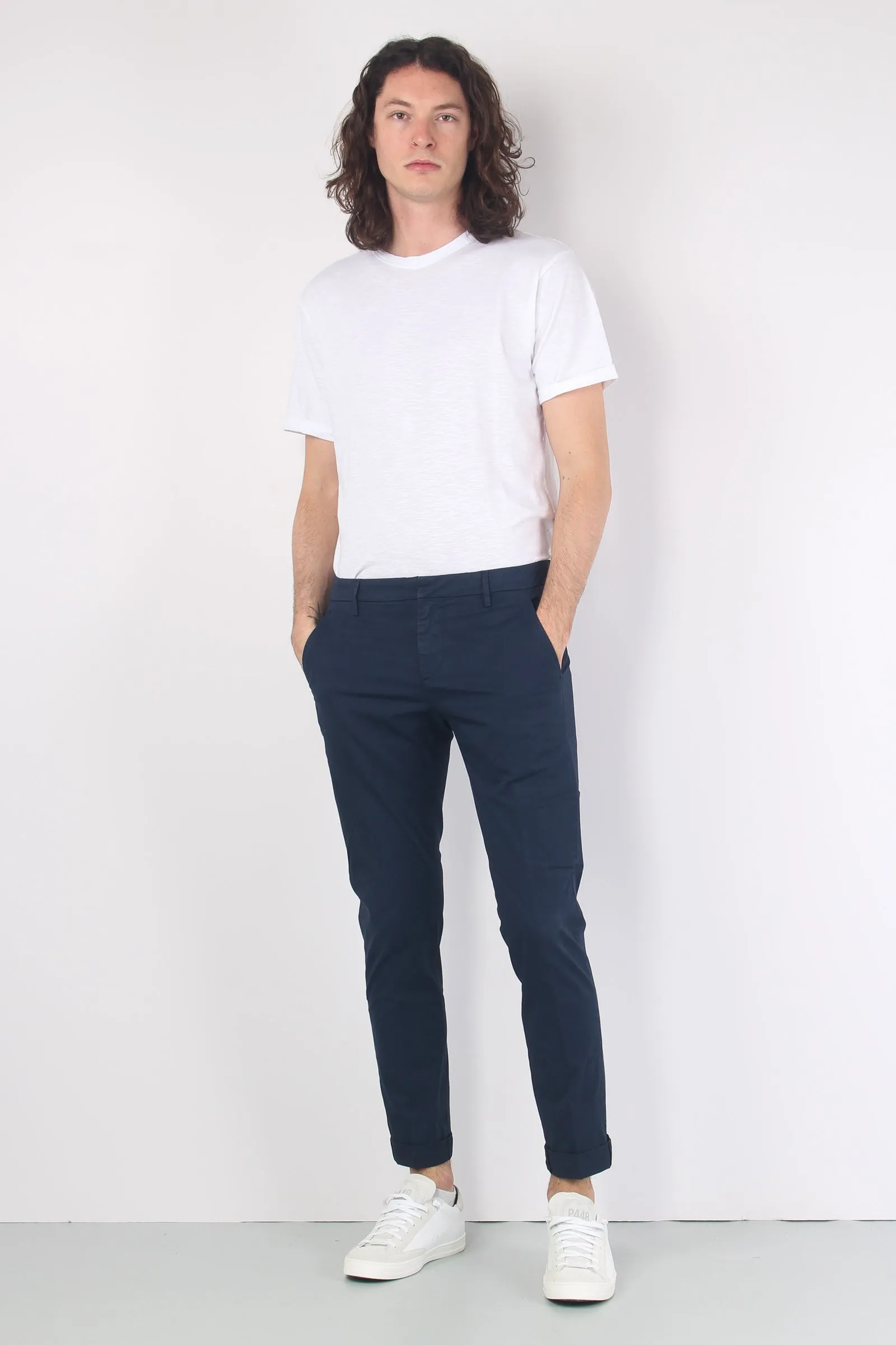 Gaubert Pantalone Chino Blu