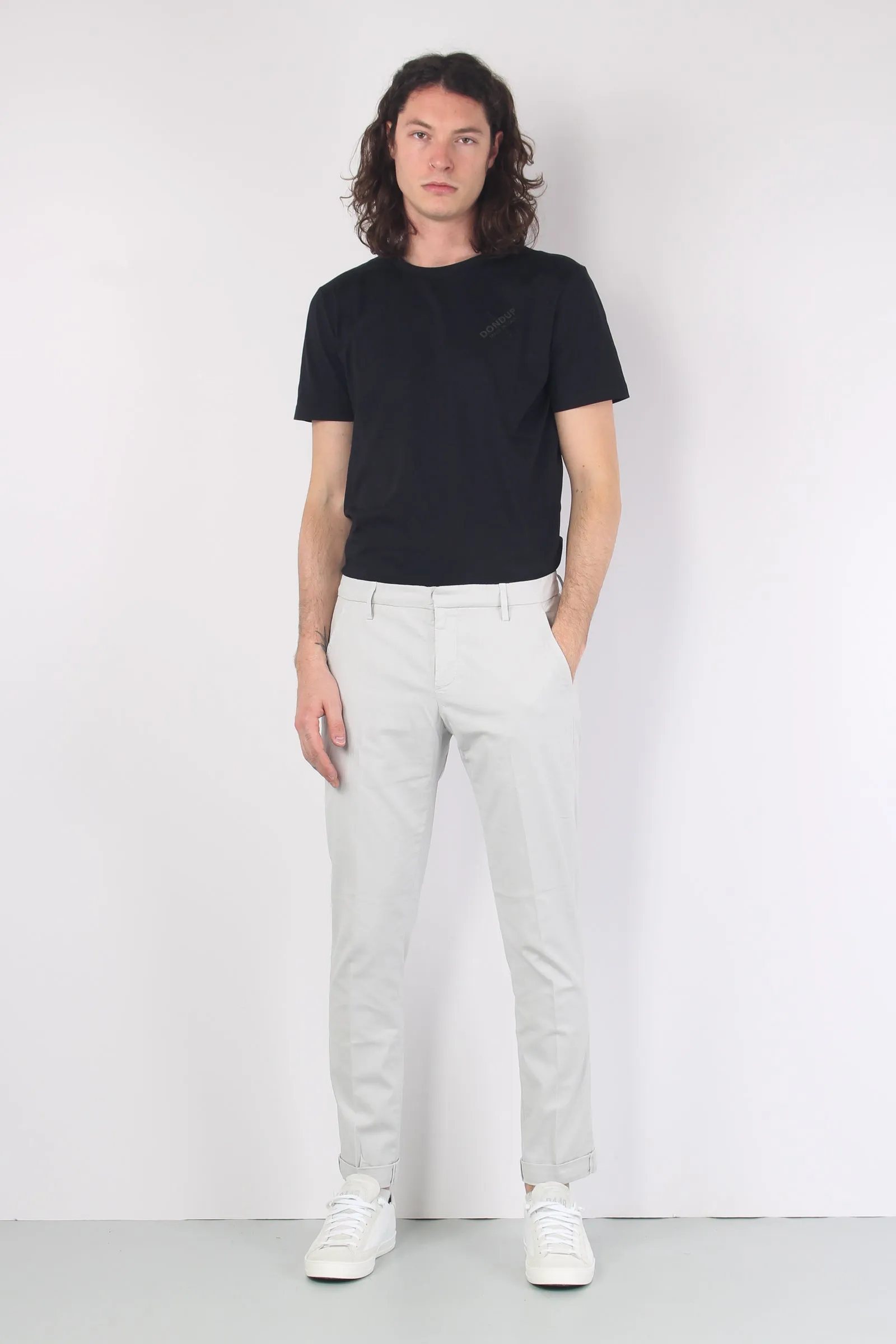 Gaubert Pantalone Chino Gesso