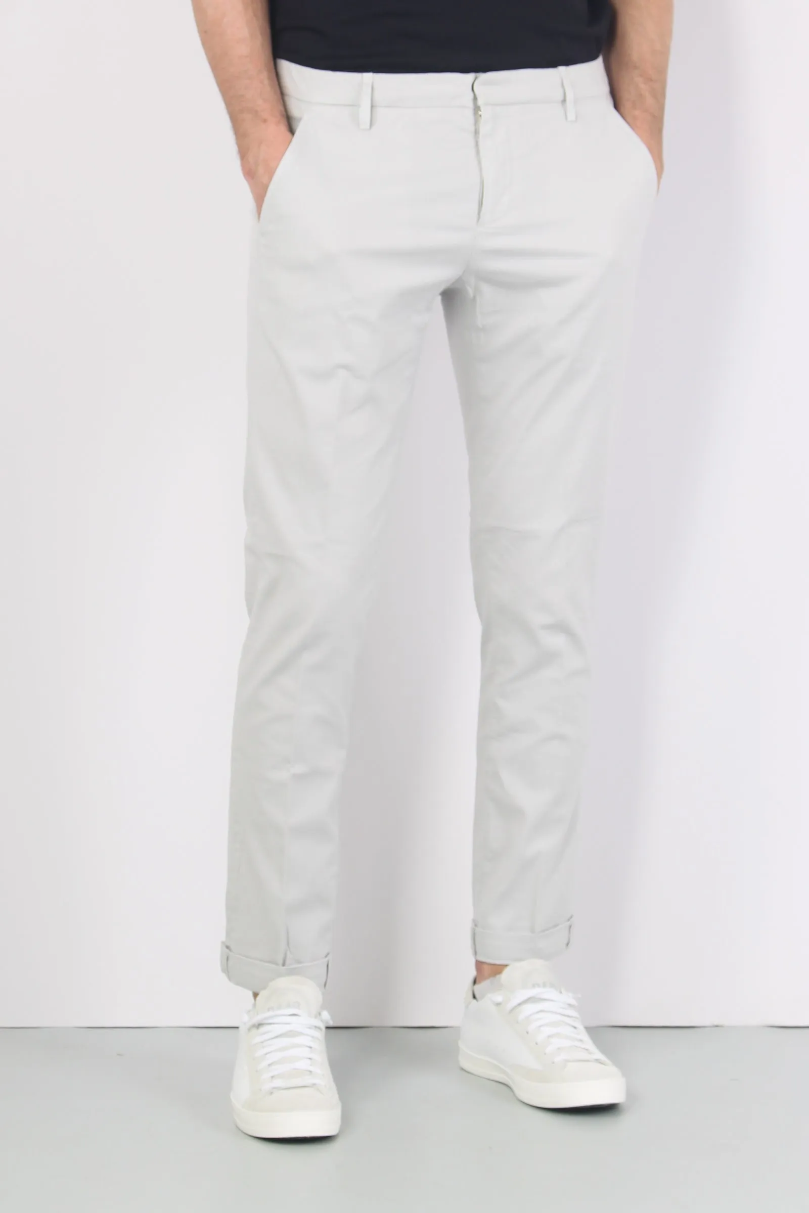 Gaubert Pantalone Chino Gesso