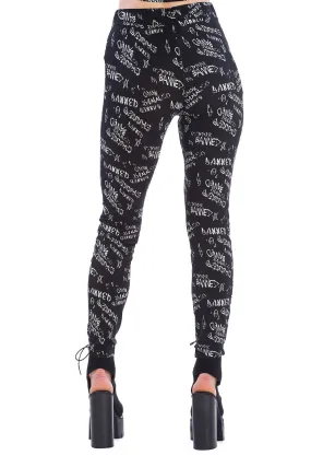 GRAFITI JERSEY LEGGINGS