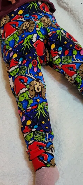 Green guy 3-4Y leggings