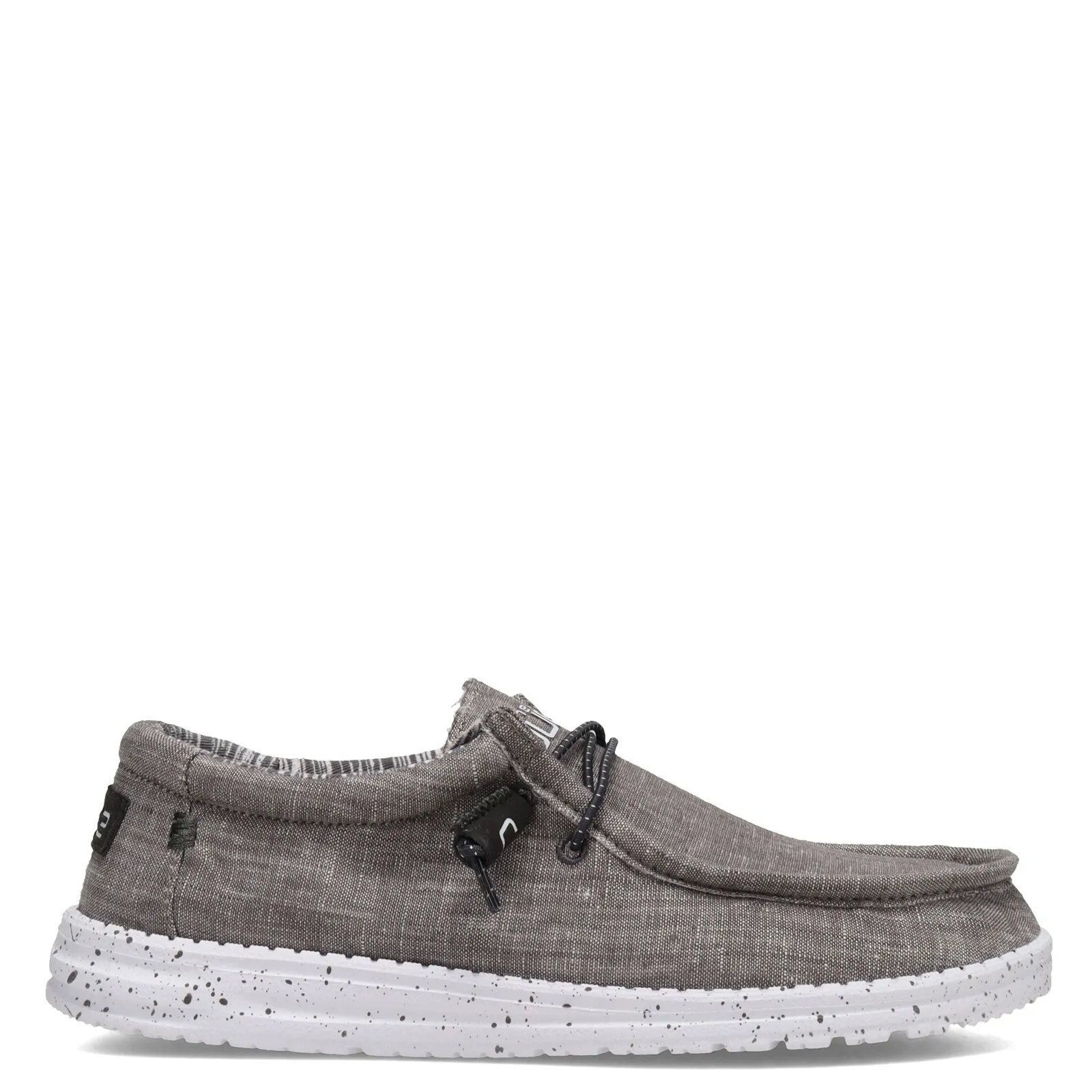 Hey Dude Mens Wally Chambray Slip On- Castlerock