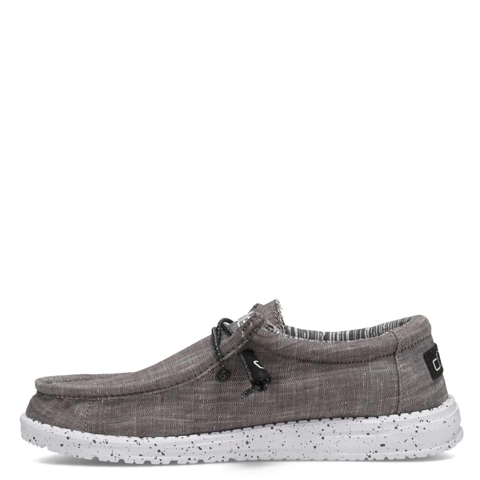 Hey Dude Mens Wally Chambray Slip On- Castlerock