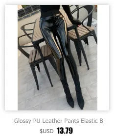 High-Waist Sexy Satin Glossy Leggings - Tight Silk Yoga Leggings