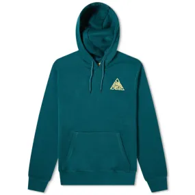 Hikerdelic Mountain Logo HoodieBottle Green