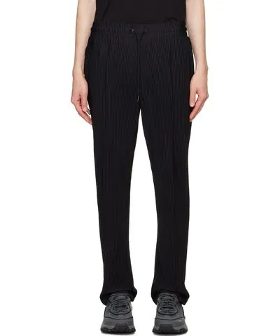 Hugo Black Pleated Lounge Pants