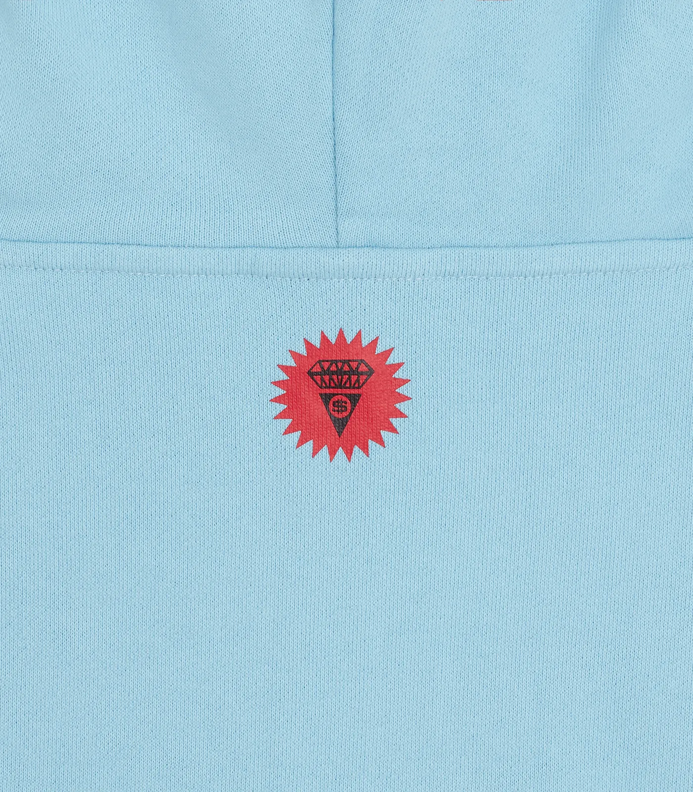 IC SKATEBOARDS EMBROIDERED POPOVER HOOD - BLUE