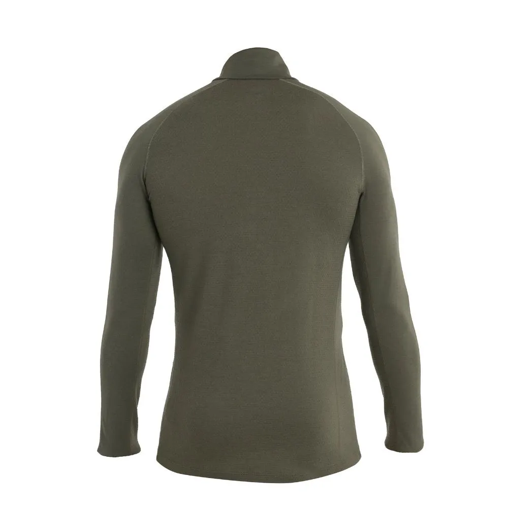 icebreaker Merino Jacket Men's 200 Zoneknit Merino Long Sleeve Half Zip -  Loden