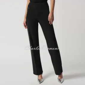 Joseph Ribkoff Wide-Leg Trouser - Style 233277 (Black)