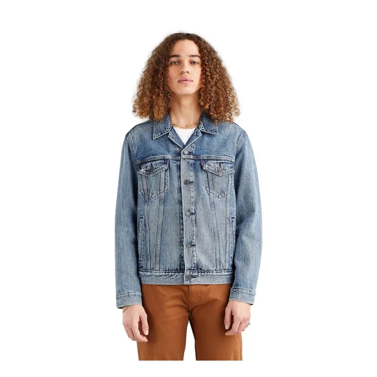 Levi's 723340574 Men's Trucker Jacket Giacca di Jeans Uomo Skyline Trucker