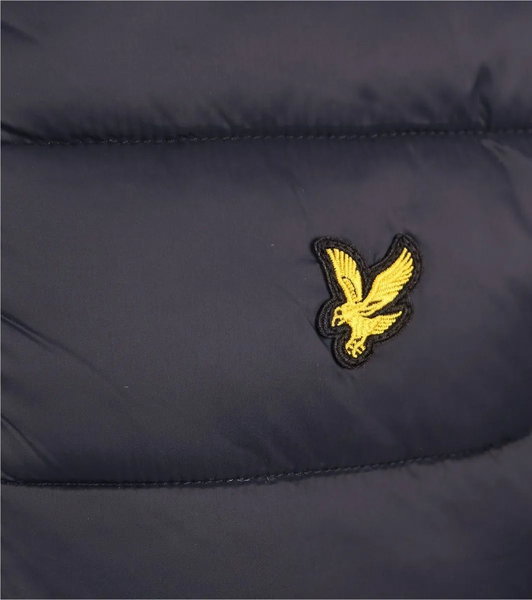 Lyle & Scott Wadded Quilted Jacket Dark Navy