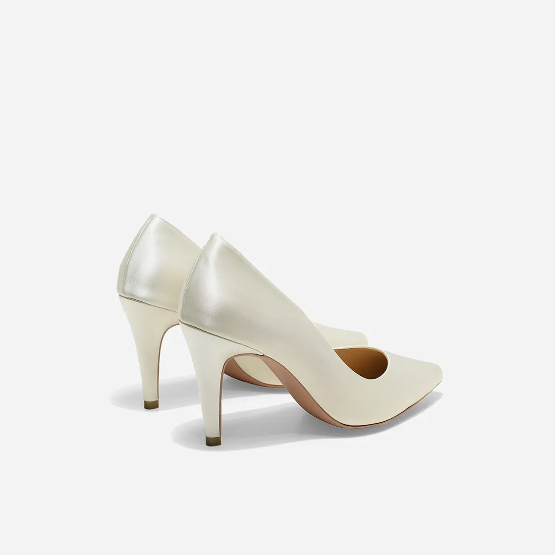 Mariko Satin Pumps