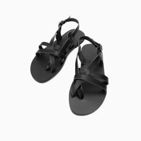 Monastiraki Oenoe Sandals in Black