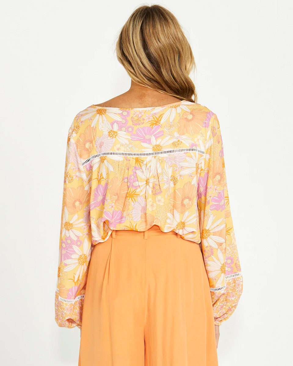 Monique Boho Top Floral