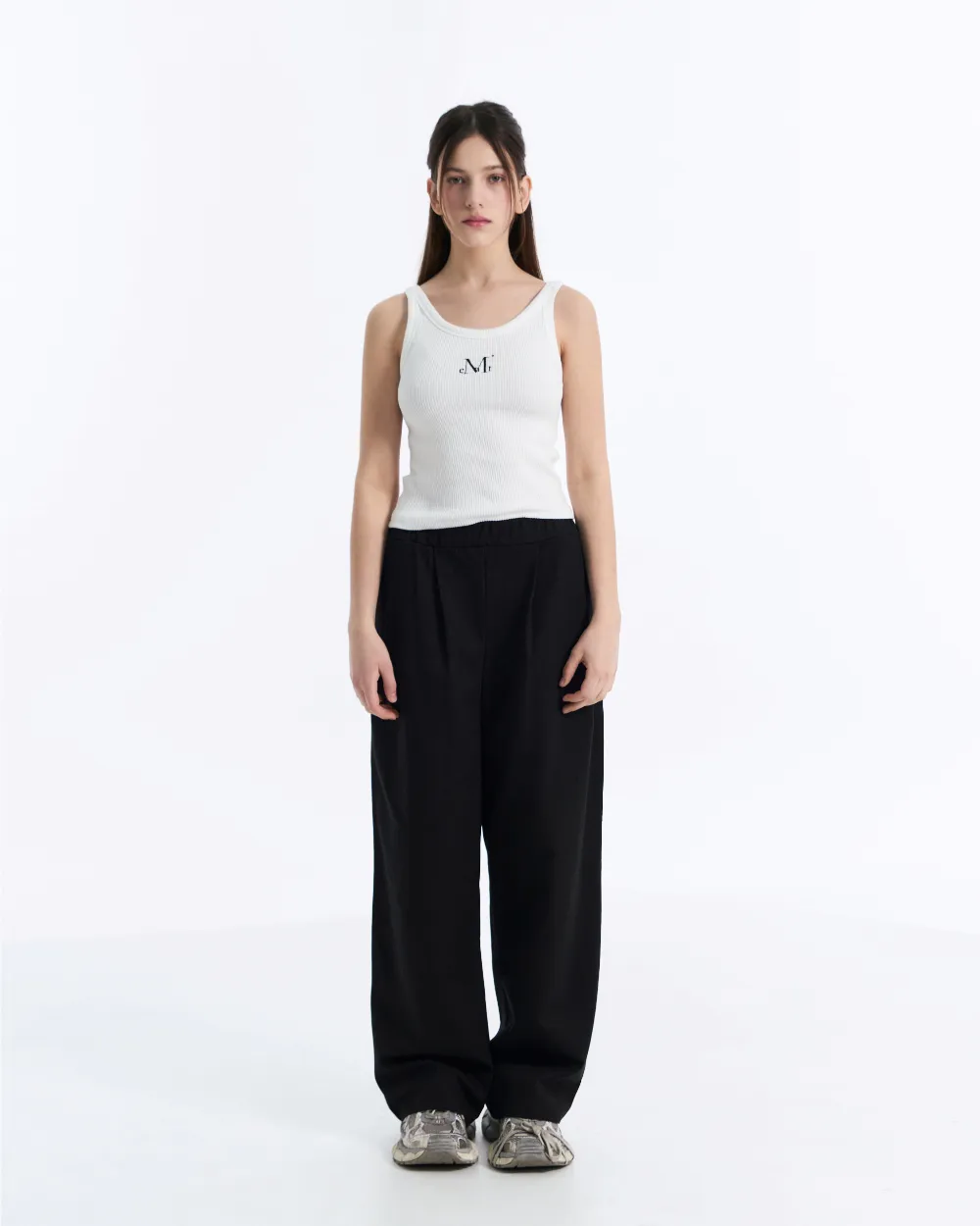 MUCENT  |Street Style Cotton Cropped Tops Tanks & Camisoles