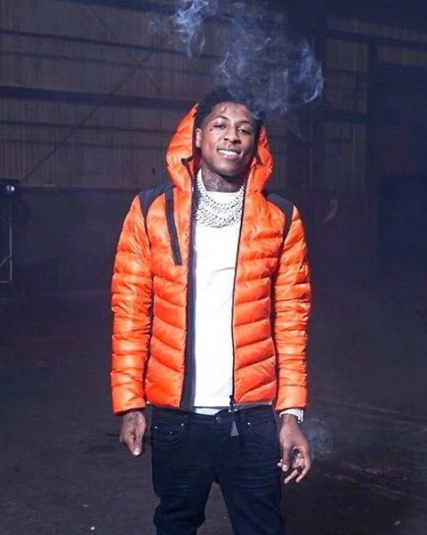 NBA Youngboy Orange Jacket - William Jacket