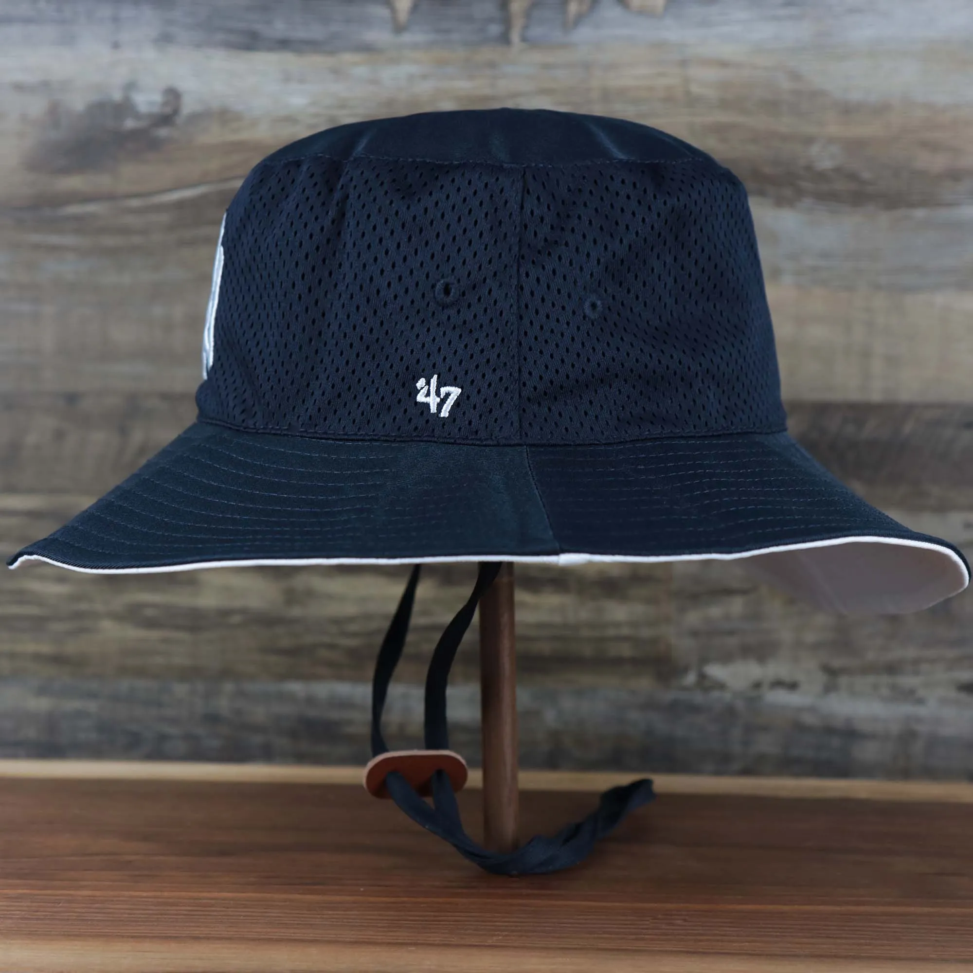 New York Yankees Panama Pail Bucket Hat | 47 Brand, Navy