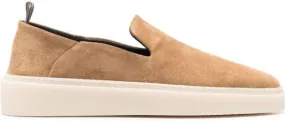 Officine Creative Muskrat 107 slip-on suede sneakers Neutrals