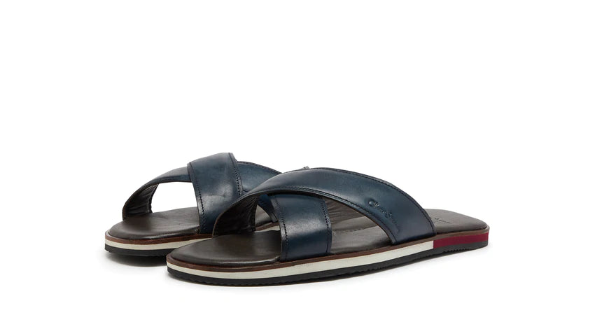 Oliver Sweeney Whitestone  Leather Sandals - Navy