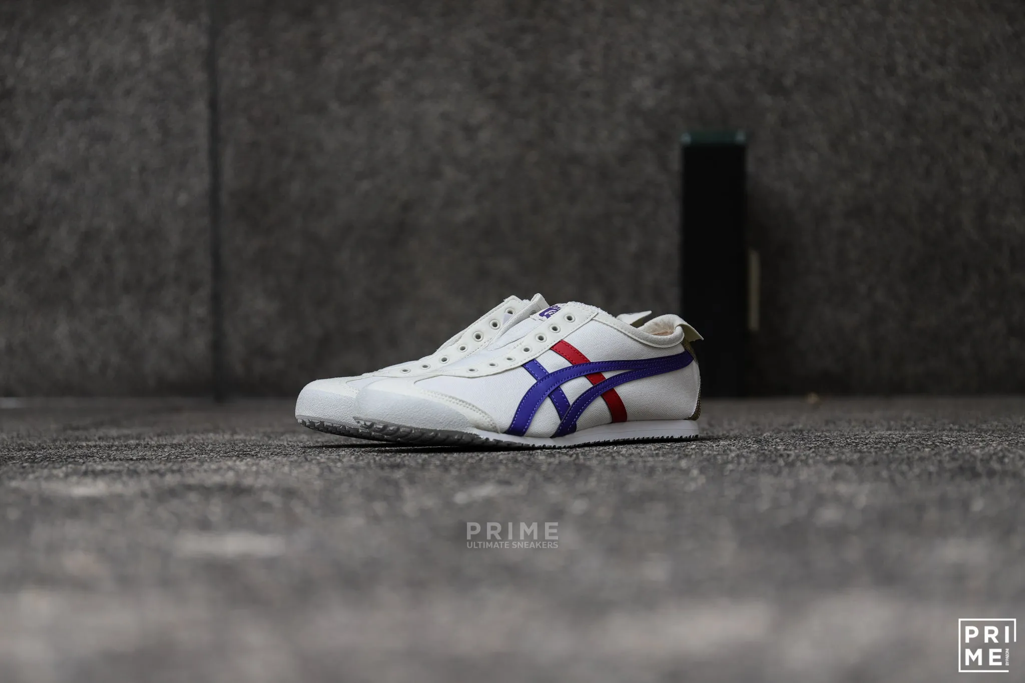 Onitsuka Tiger Mexico66 Slip on Cream/Tuna Blue  (1183b475-100)