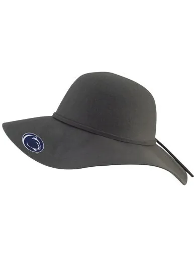 Penn State Wide Brim Floppy Hat | Charcoal