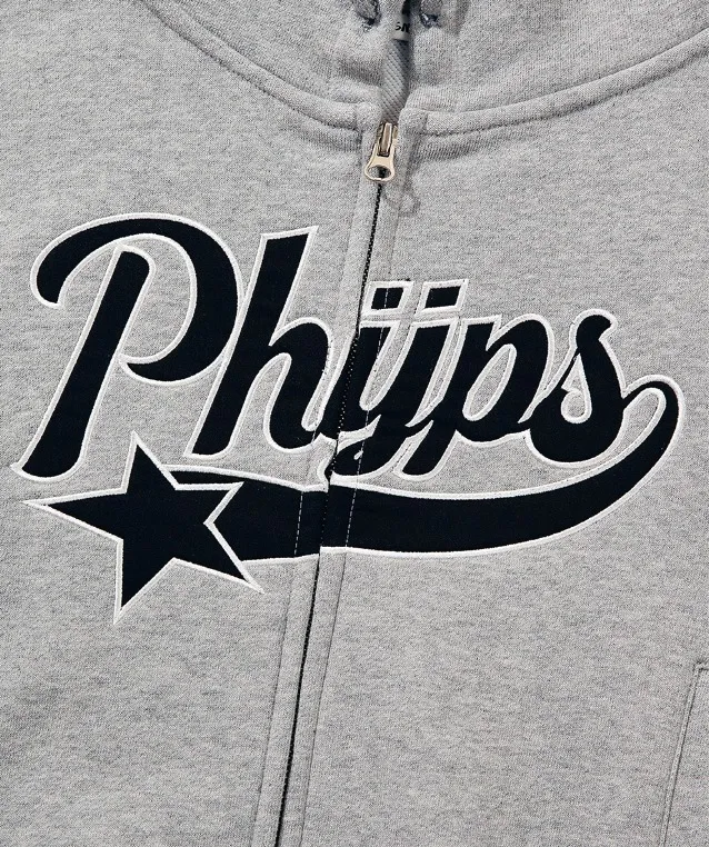 Phyps Department  |Long Sleeves Logo Cropped Tops Hoodies & Sweatshirts