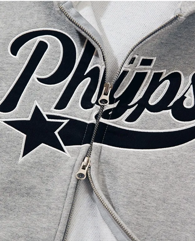 Phyps Department  |Long Sleeves Logo Cropped Tops Hoodies & Sweatshirts