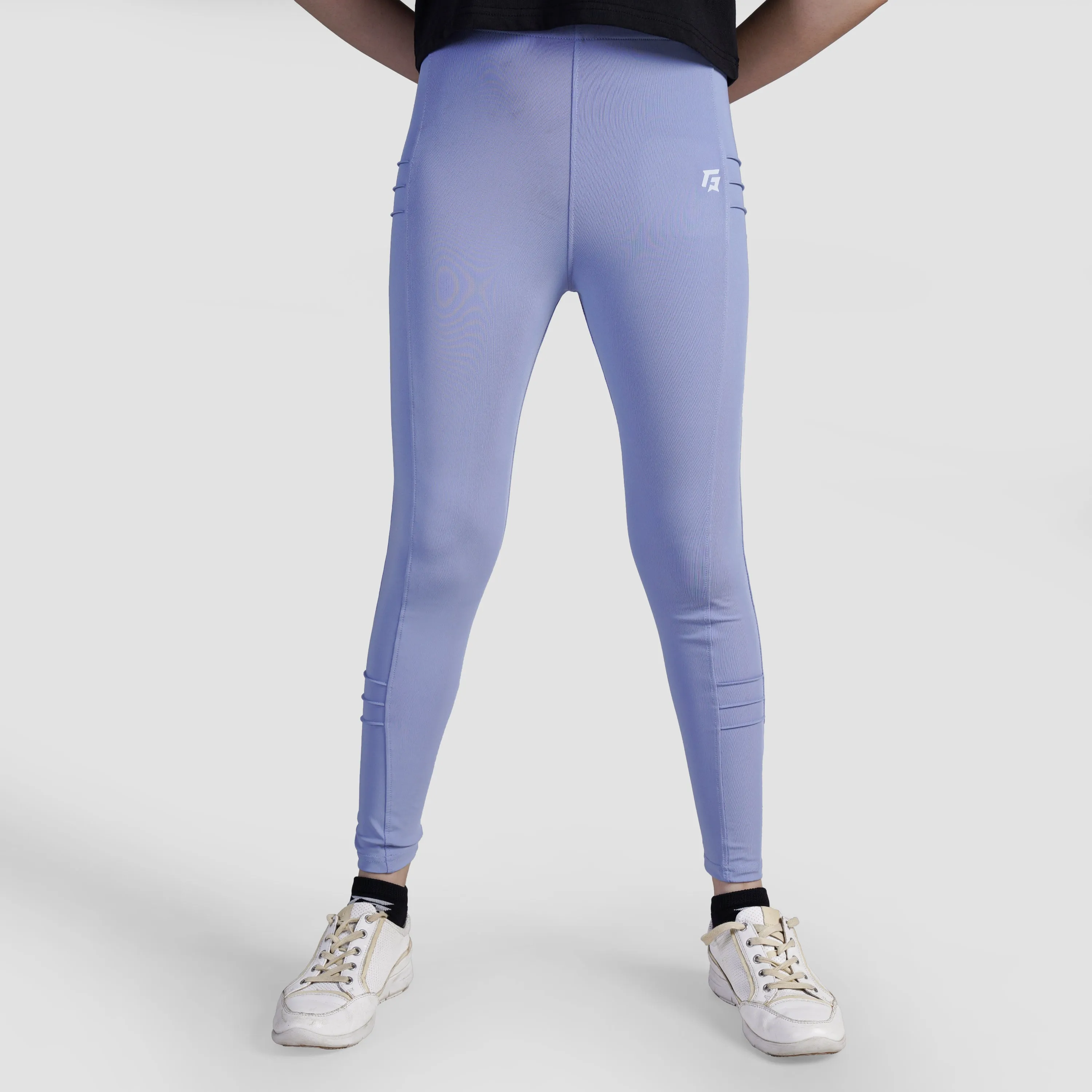 Power Petal Leggings (Lilac)