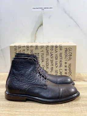 Preventi Stivaletto jordan pelle marrone luxury men boot preventi 42