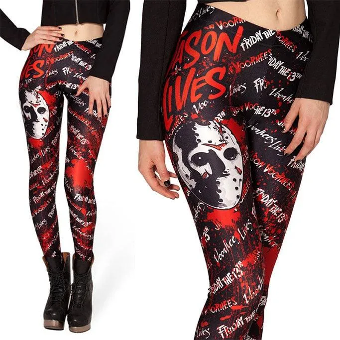 Printed Leggings - Unique and Edgy Design