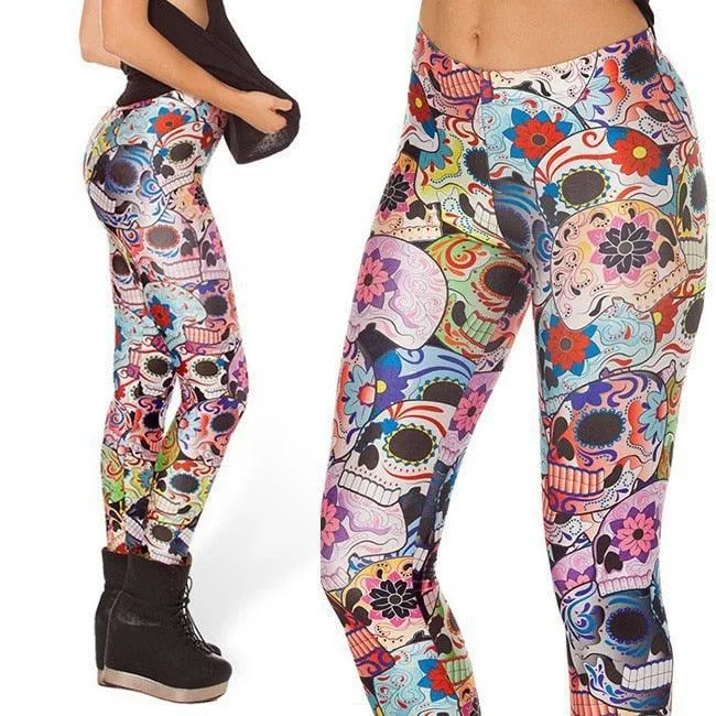 Printed Leggings - Unique and Edgy Design