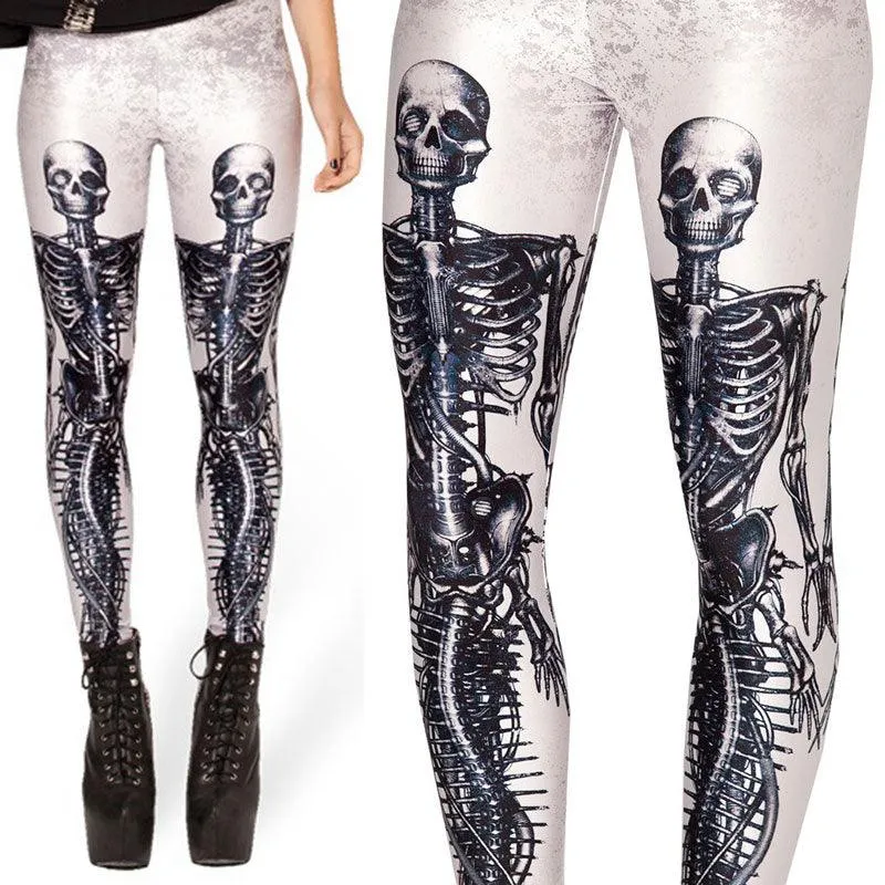 Printed Leggings - Unique and Edgy Design