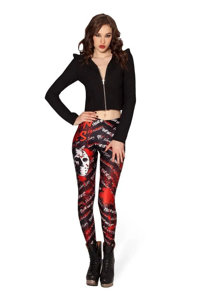 Printed Leggings - Unique and Edgy Design