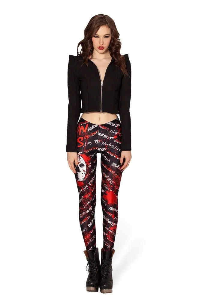 Printed Leggings - Unique and Edgy Design