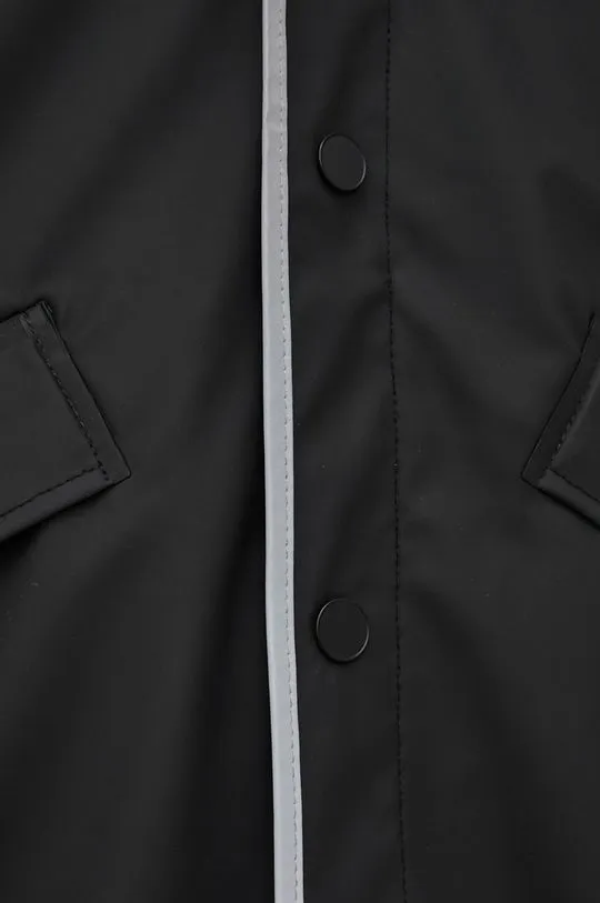 Rains jacket 18540 Long Jacket Reflective black color