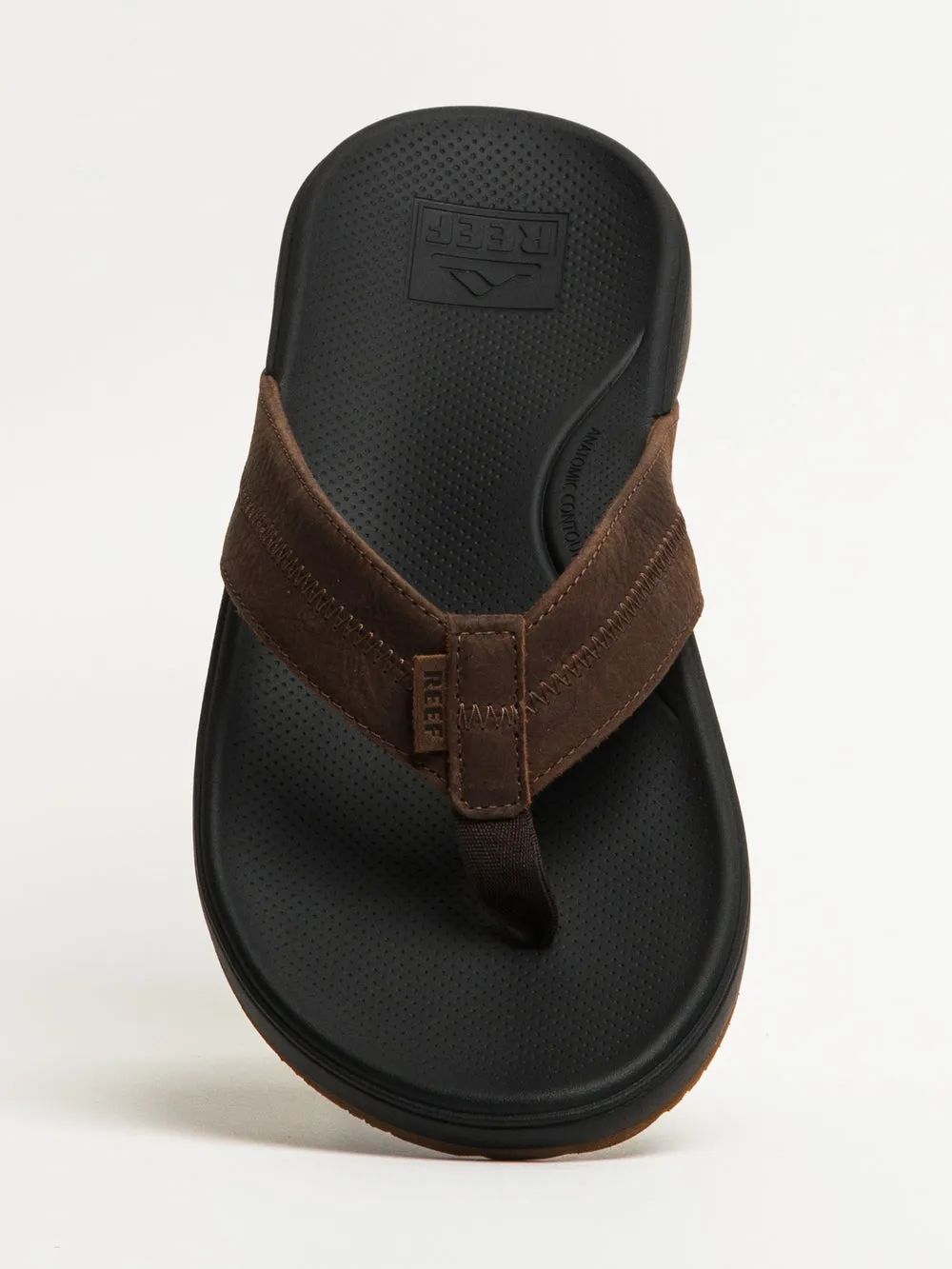 REEF MENS REEF CUSHION PHANTOM 2.0 LEATHER SANDALS