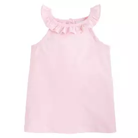 Ruffled Tank - Light Pink