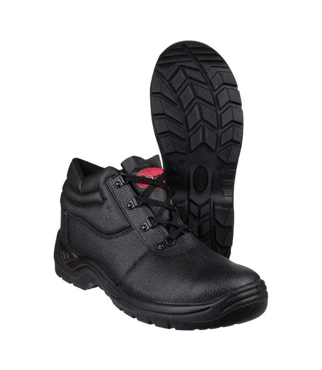 Safety fs330 lace-up boot / womens boots / safety workwear black Centek