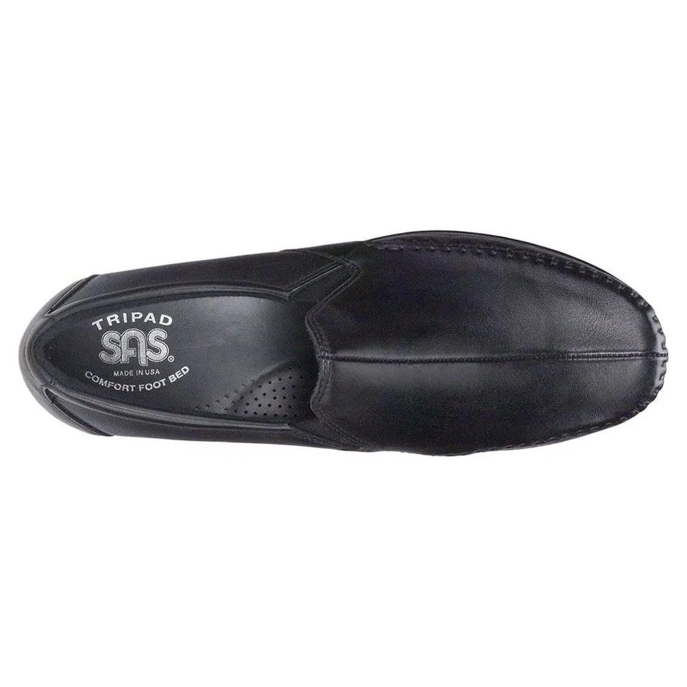 SAS Women's Dream Slip On Loafer in Black