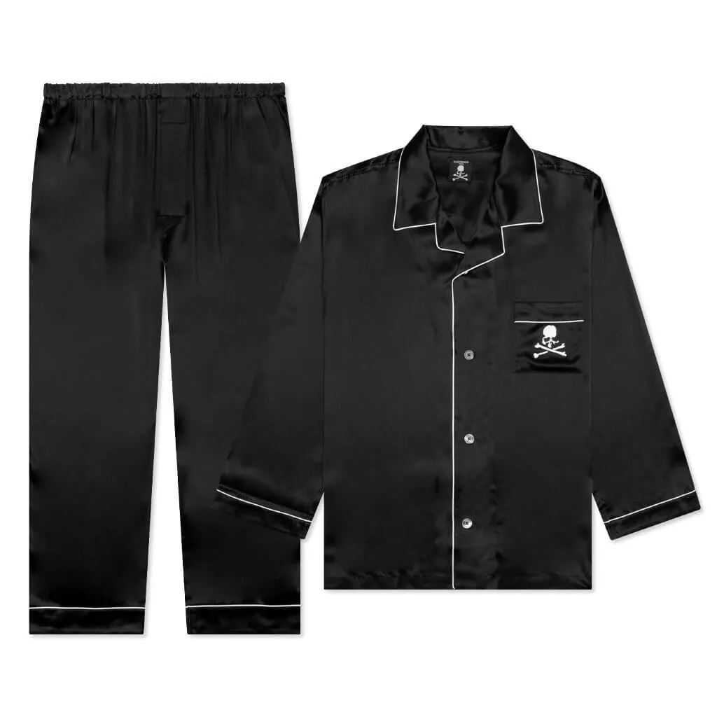 Silk Pajamas - Black