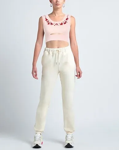 Simone Rocha  |Nylon U-Neck Plain Cropped Tops Tanks & Camisoles