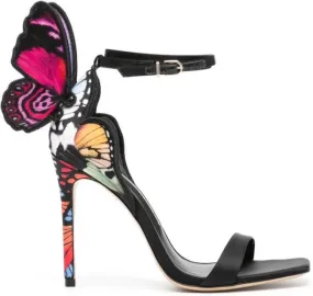 Sophia Webster Chiara 105mm leather sandals Black