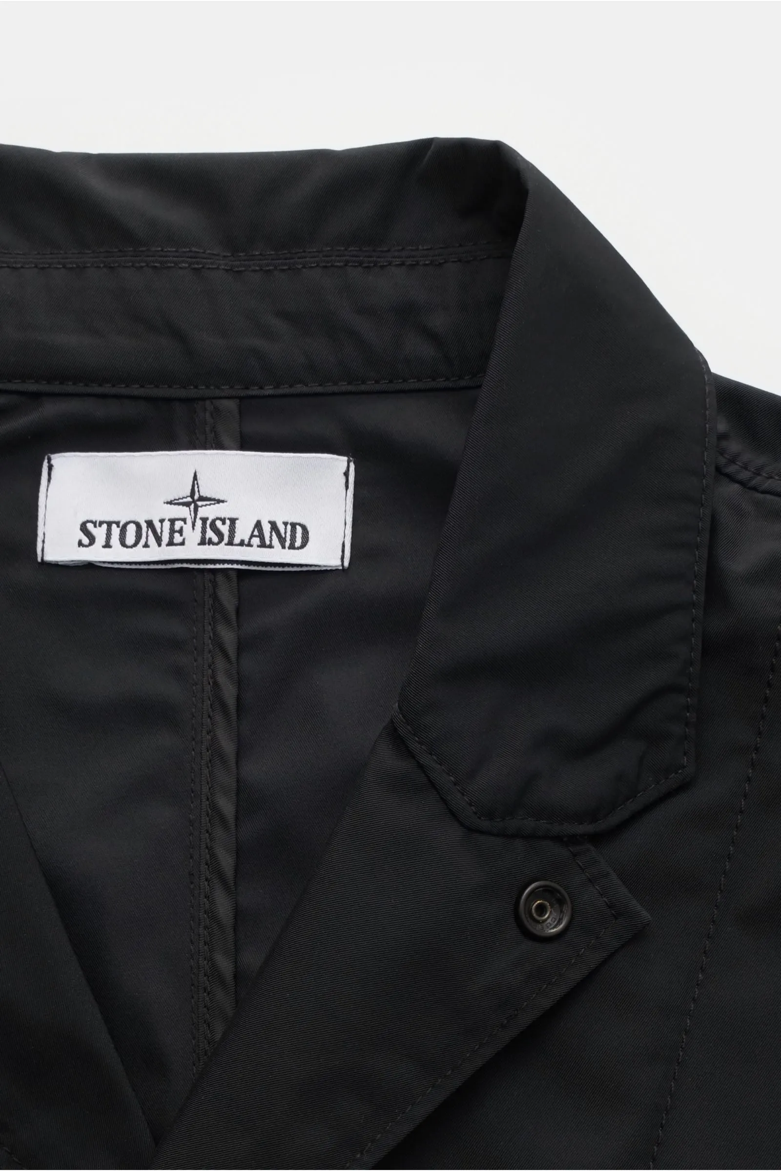 STONE ISLAND jacket 'Micro Twill' black