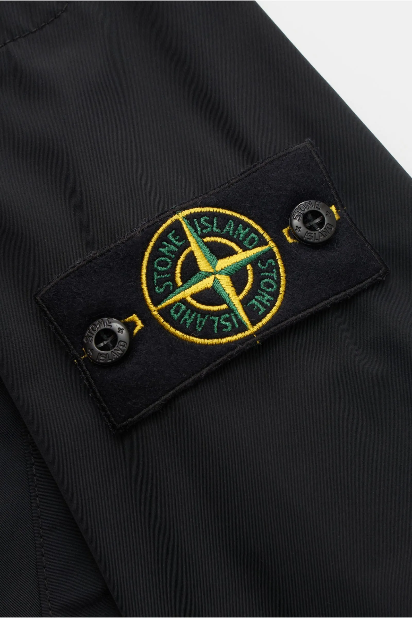 STONE ISLAND jacket 'Micro Twill' black