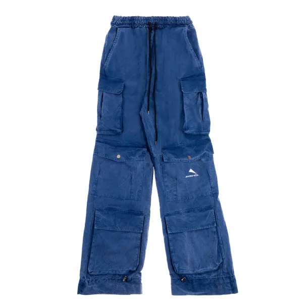 STONE WASHED OVER CARGO PANTS - MKS279_SW588